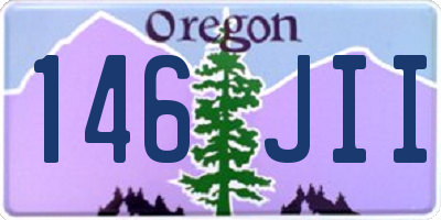 OR license plate 146JII