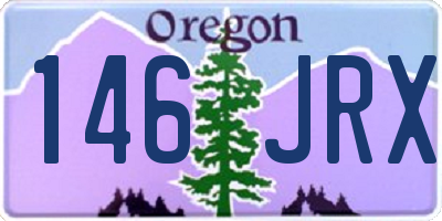 OR license plate 146JRX