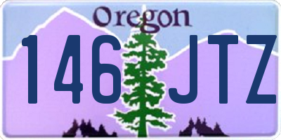 OR license plate 146JTZ