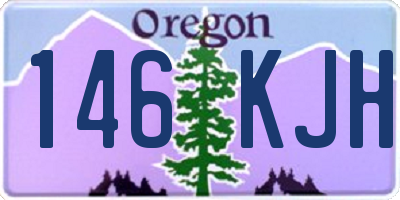 OR license plate 146KJH