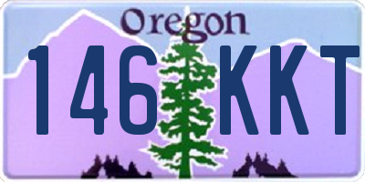 OR license plate 146KKT