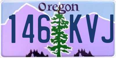 OR license plate 146KVJ