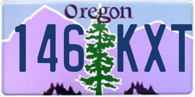 OR license plate 146KXT
