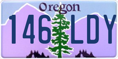 OR license plate 146LDY