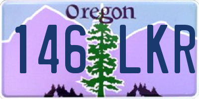 OR license plate 146LKR