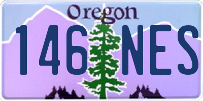 OR license plate 146NES