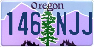 OR license plate 146NJJ