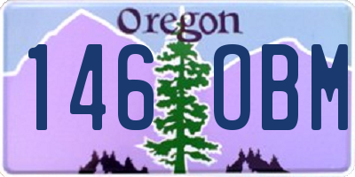 OR license plate 146OBM