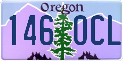 OR license plate 146OCL
