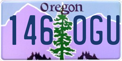 OR license plate 146OGU