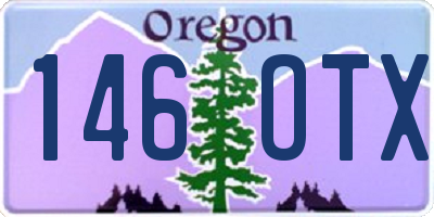 OR license plate 146OTX
