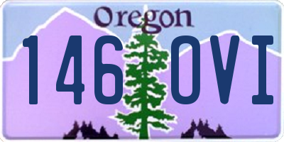 OR license plate 146OVI