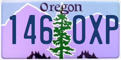 OR license plate 146OXP