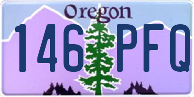 OR license plate 146PFQ