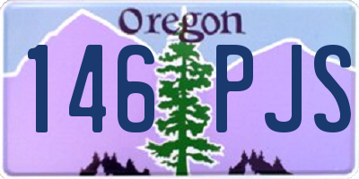 OR license plate 146PJS