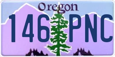OR license plate 146PNC