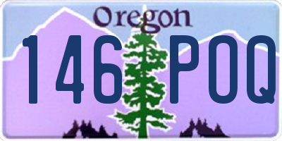 OR license plate 146POQ