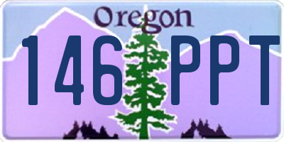 OR license plate 146PPT