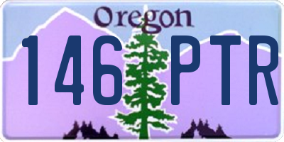 OR license plate 146PTR