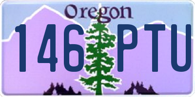 OR license plate 146PTU