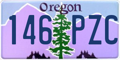OR license plate 146PZC