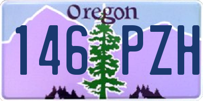 OR license plate 146PZH