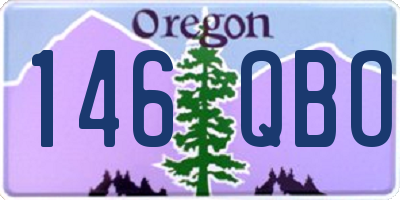 OR license plate 146QBO