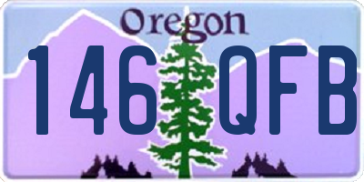 OR license plate 146QFB