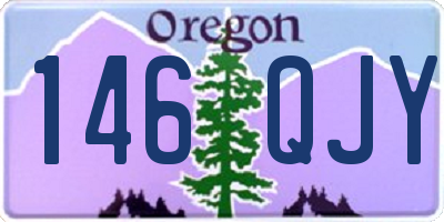 OR license plate 146QJY