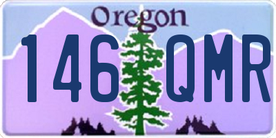OR license plate 146QMR