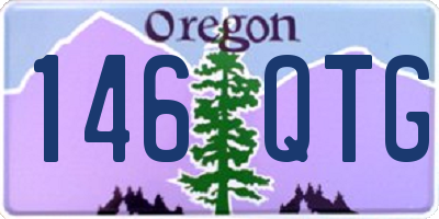 OR license plate 146QTG