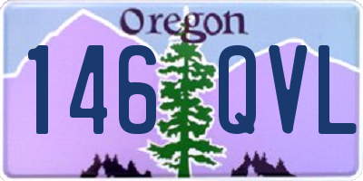 OR license plate 146QVL