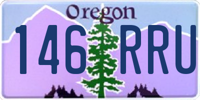OR license plate 146RRU