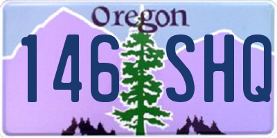 OR license plate 146SHQ