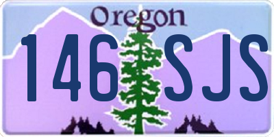 OR license plate 146SJS