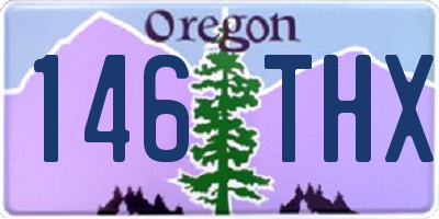 OR license plate 146THX