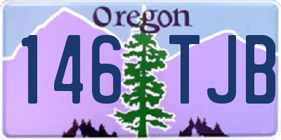 OR license plate 146TJB