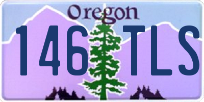 OR license plate 146TLS