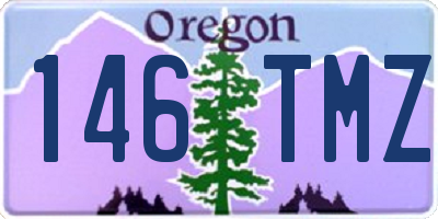 OR license plate 146TMZ