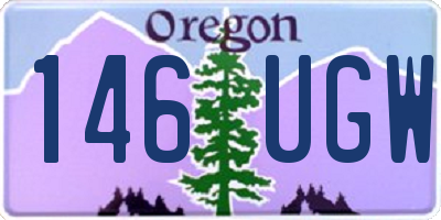 OR license plate 146UGW