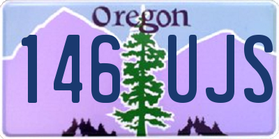 OR license plate 146UJS