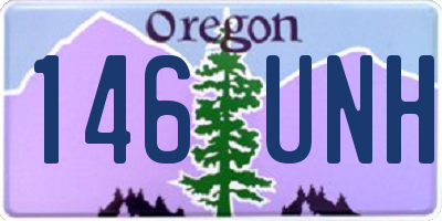OR license plate 146UNH