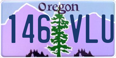 OR license plate 146VLU