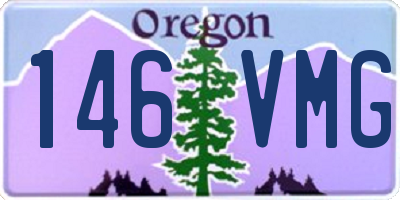 OR license plate 146VMG