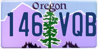 OR license plate 146VQB
