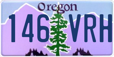 OR license plate 146VRH
