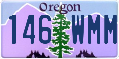 OR license plate 146WMM
