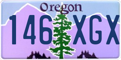 OR license plate 146XGX