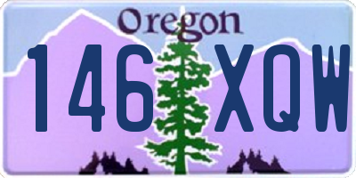 OR license plate 146XQW
