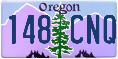 OR license plate 148CNQ